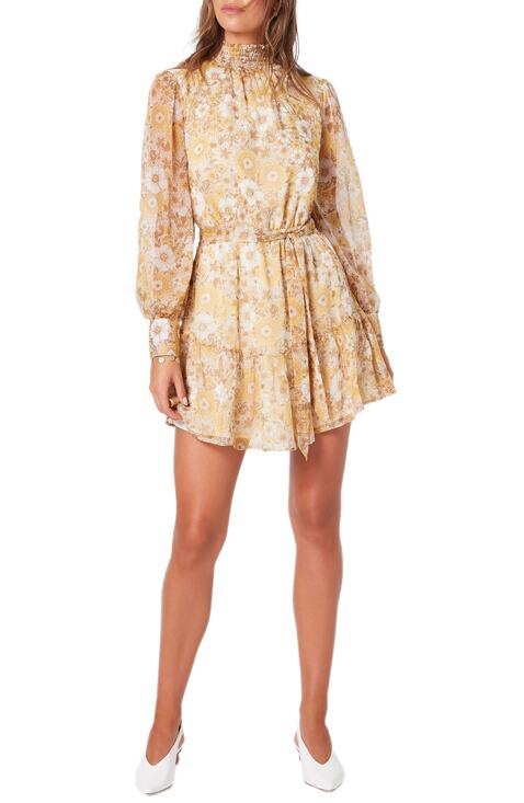 MINKPINK Dresses & Skirts - Minkpink Smocked Multi Dacey Minidress Size S